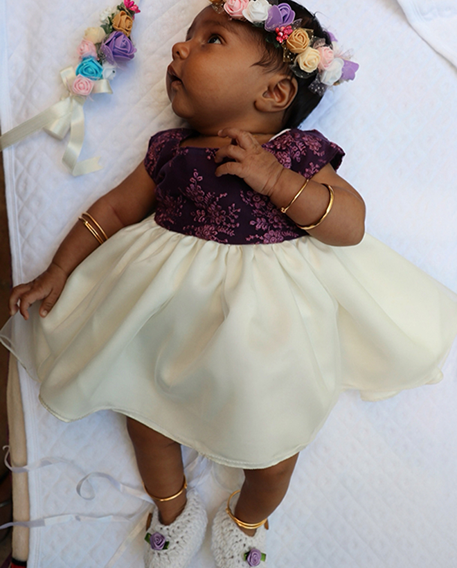 Elegant Baptism Gown