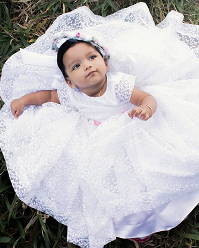 Elegant Baptism Gown