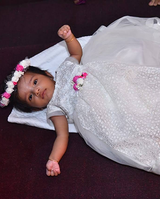 Elegant Baptism Gown